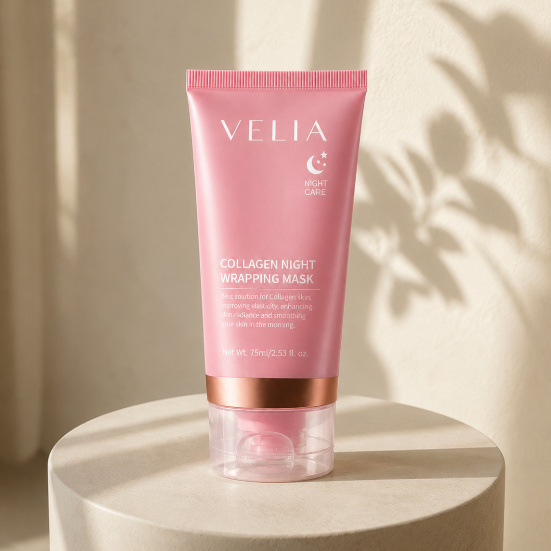 Mascarilla Nocturna de Colágeno – Efecto Piel Reafirmada